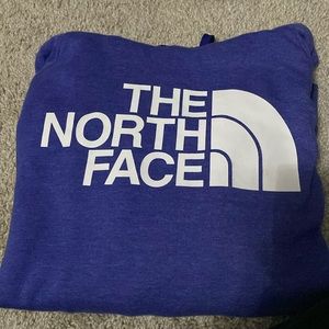 Purple/blue North Face Hoodie